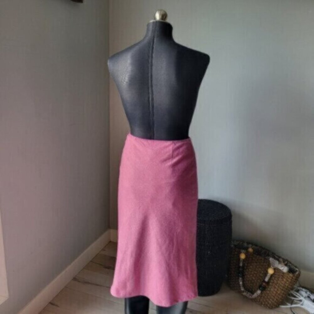 GAP Pink Tweed Skirt Sz 0 - Picture 8 of 11